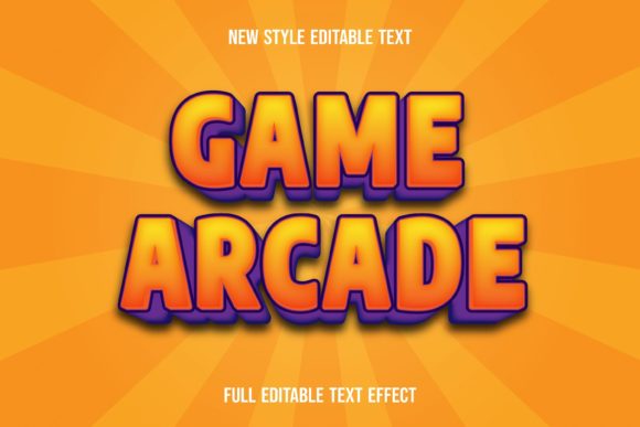 Game Arcade: The Bold Vector Font for Vibrant Branding