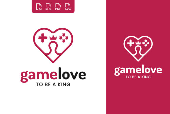 Game Love Heart with Game Stick Logo: A Designer's Guide
