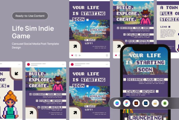 Showcase Your Cozy World: The Life Sim Game Feature Reveal Carousel