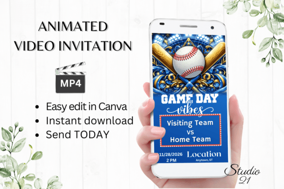 Swing for the Fences: Create a Dynamic Animated Baseball Game Invitation