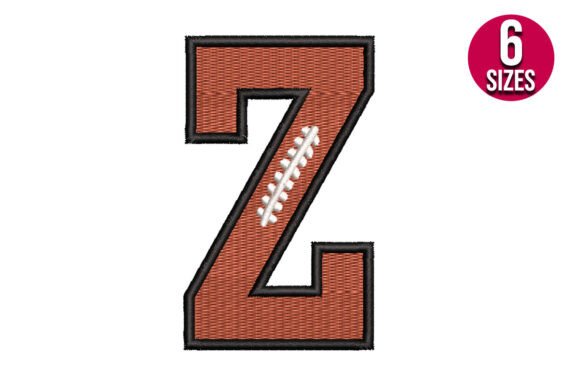 The 'Z' That Zigs: Unleashing Football Font Style