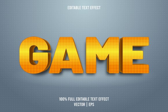 Transform Your Typography with the Game Editable Text Effect