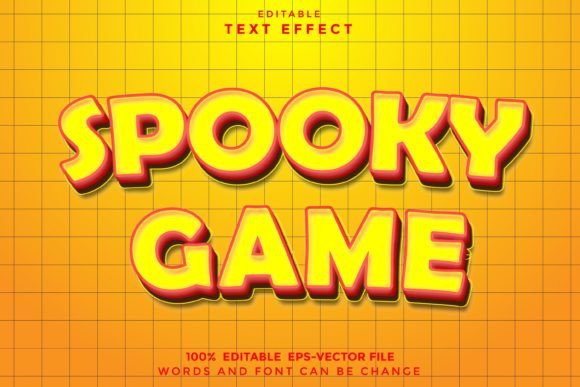 Unlock Halloween Vibes: The Spooky Game Editable Text Effect