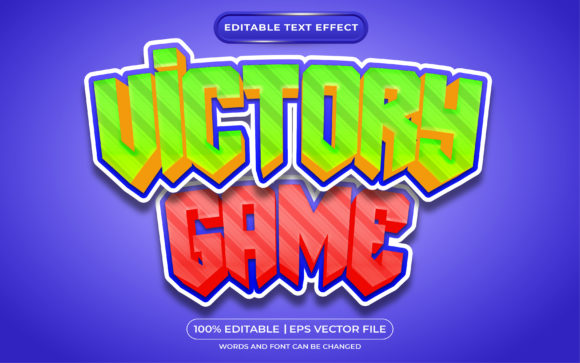 Victory Game Editable Text Effect: Dynamic Typography for Bold Projects